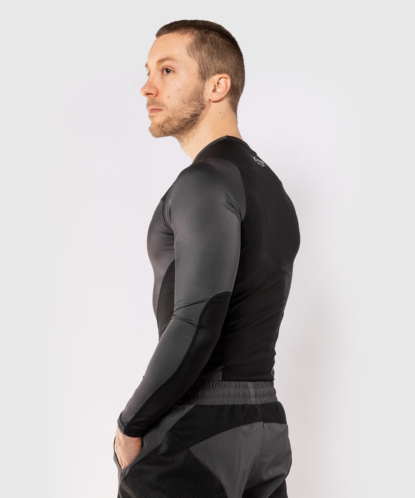 Venum G-Fit ラッシュガード - 長袖 - グレー/ブラック