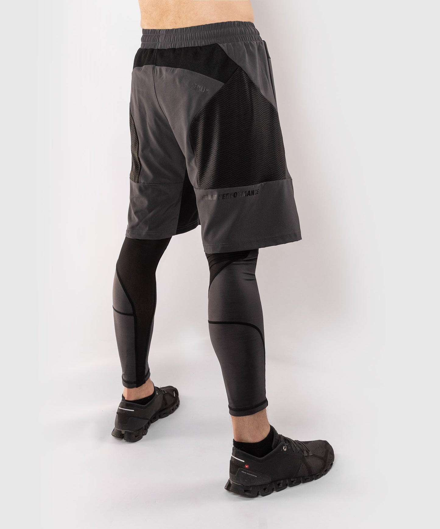 Venum G-Fit トレーニング ショートパンツ - グレー/ブラック