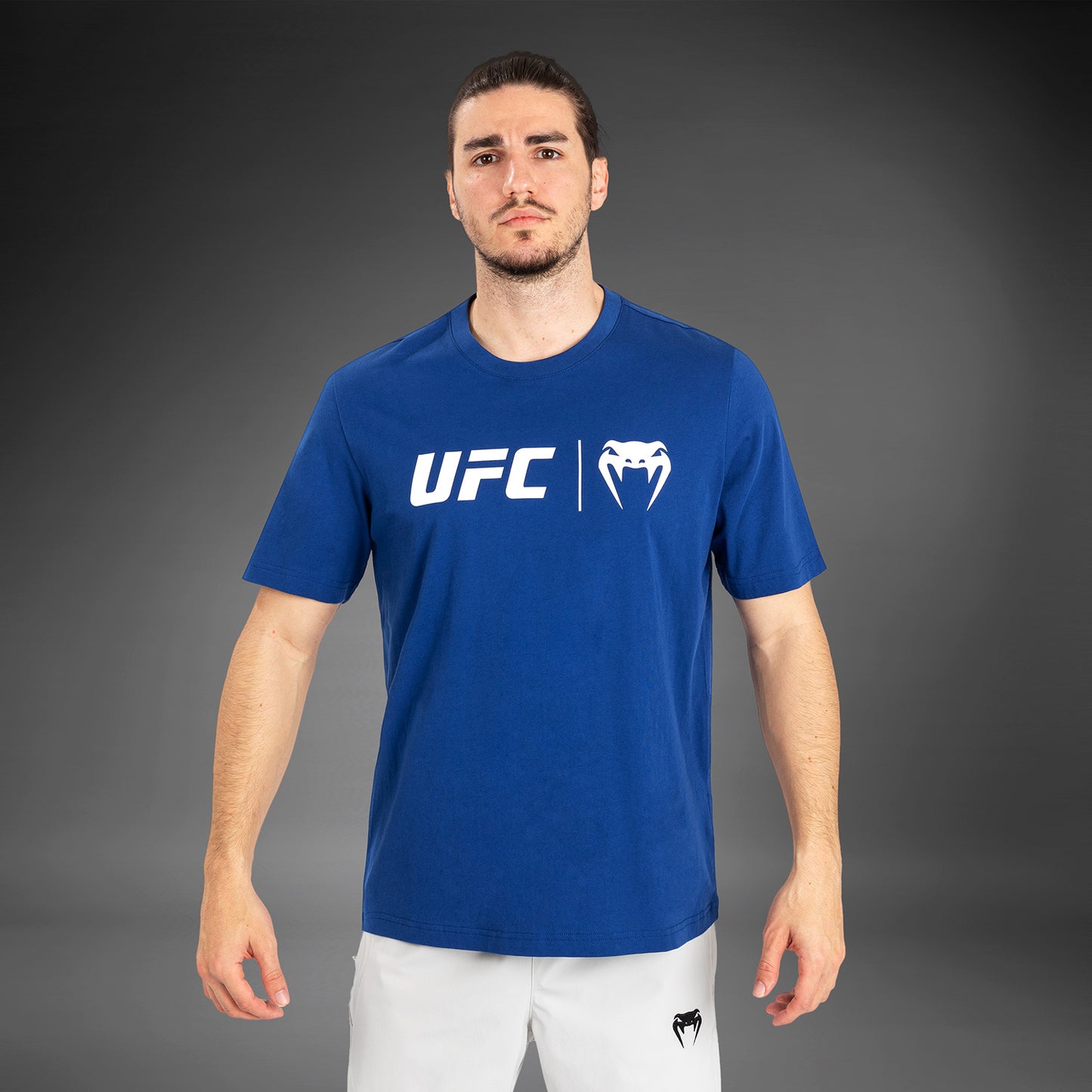 UFC Venum Classic Tシャツ - ネイビーブルー/ホワイト