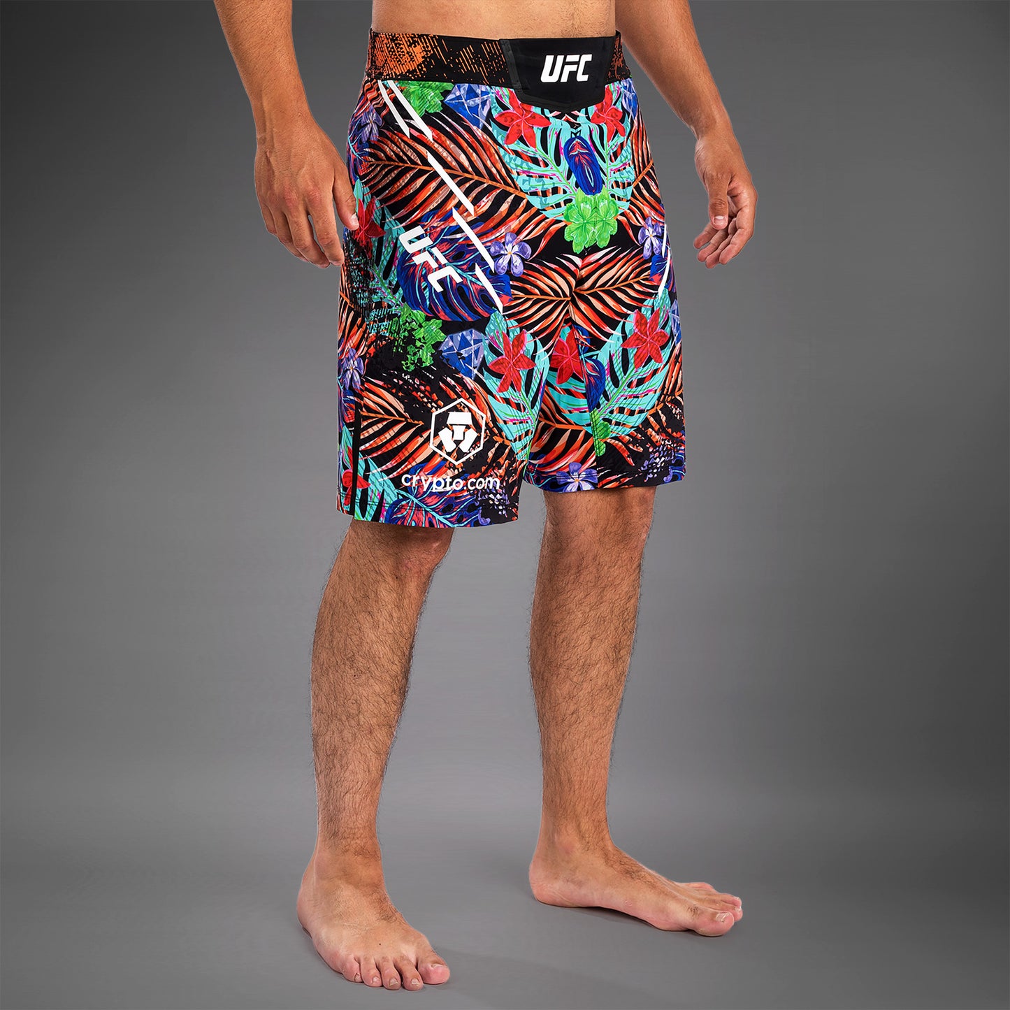 UFC Unrivaled by Venum Dustin Poirier 男性 ロングフィットファイトショーツ - ブルー