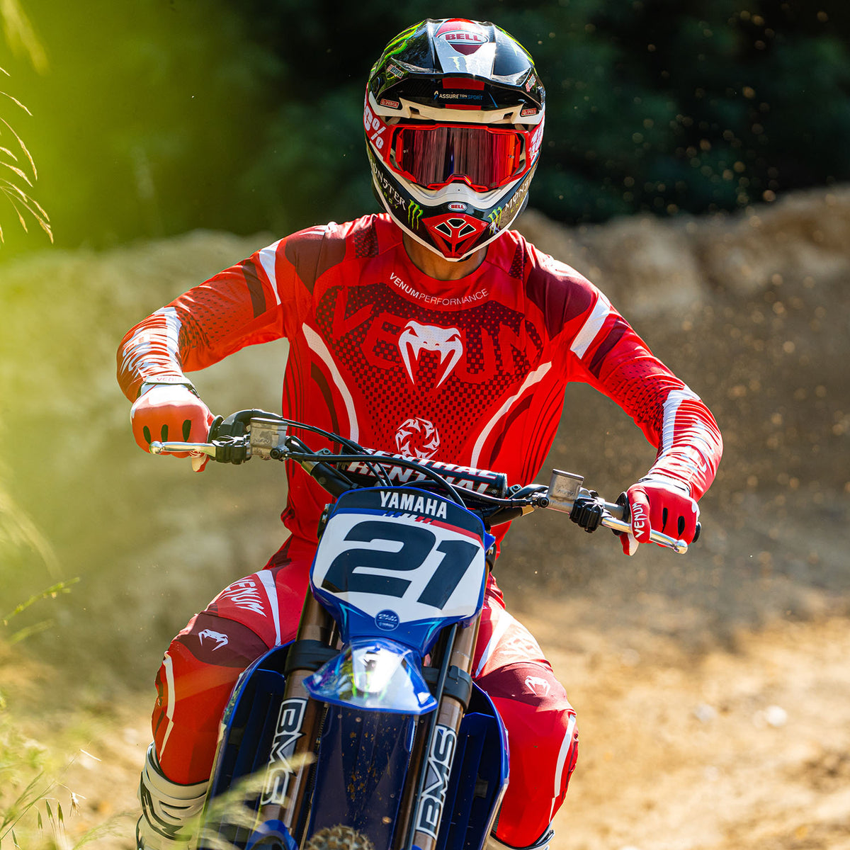 Venum MX Challenger モトクロスジャージ - レッド