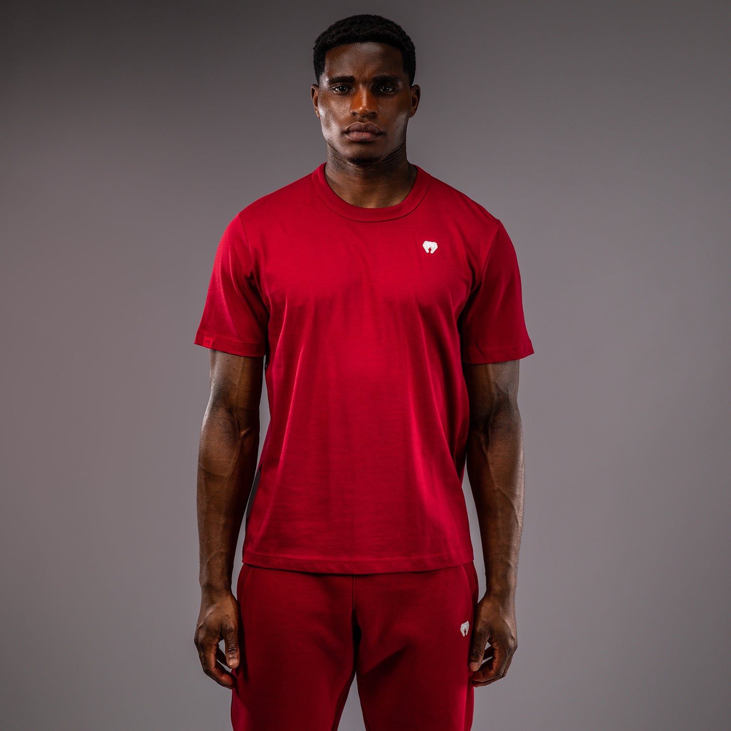 Venum Silent Power T-Shirt - チェリー レッド