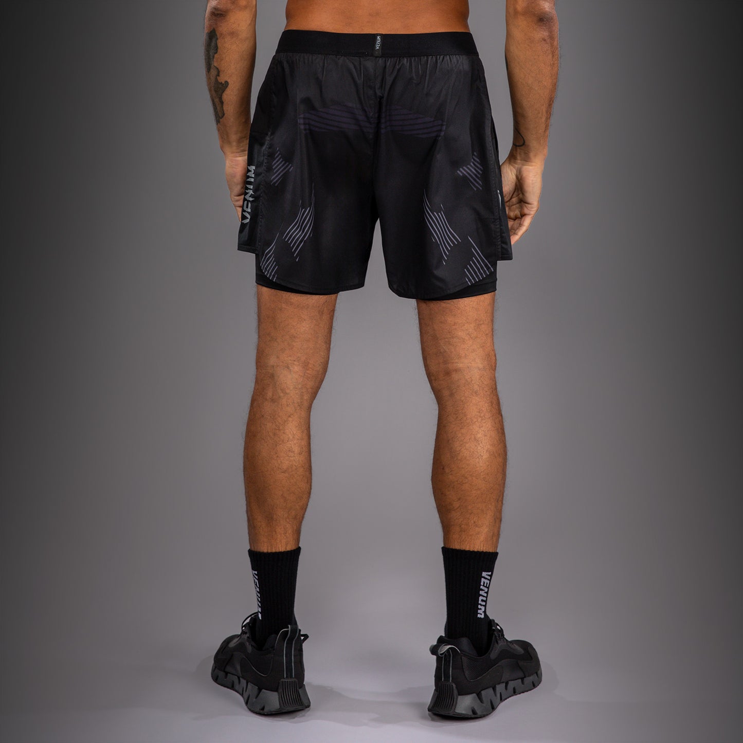 Venum No-Gi 6.0 トレーニングショーツ - ブラック/グレー
