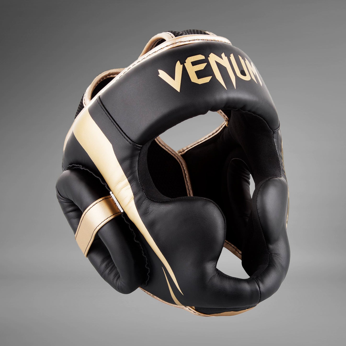 Venum Elite ヘッドギア – ブラック/ゴルドー