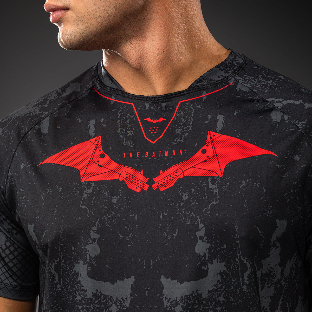 Venum x Batman ドライテックTシャツ - ブラック/グレー/レッド