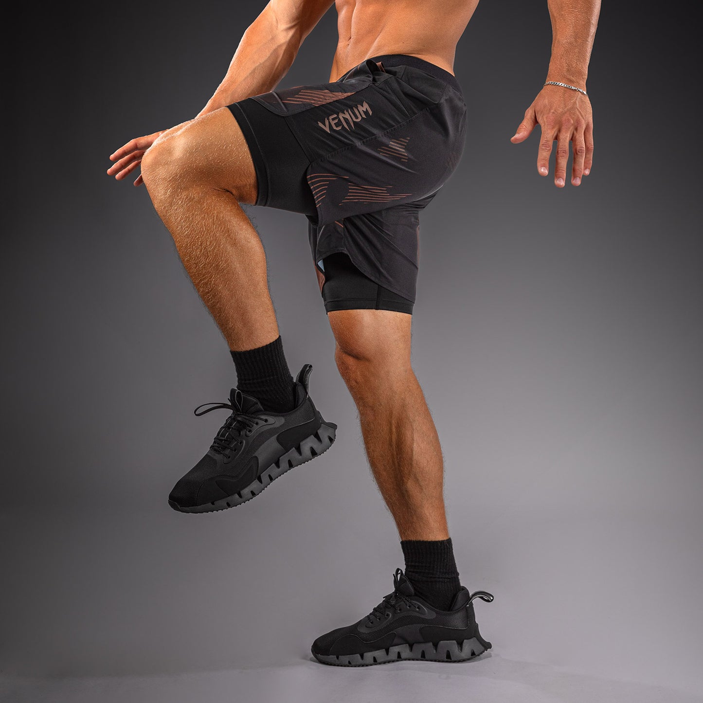 Venum No-Gi 6.0 トレーニングショーツ - ブラック/ブラウン