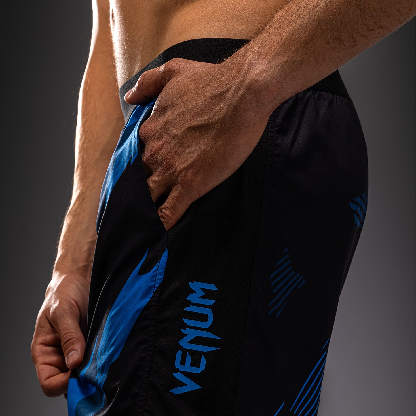 Venum No-Gi 6.0 トレーニングショーツ - ブラック/ブルー