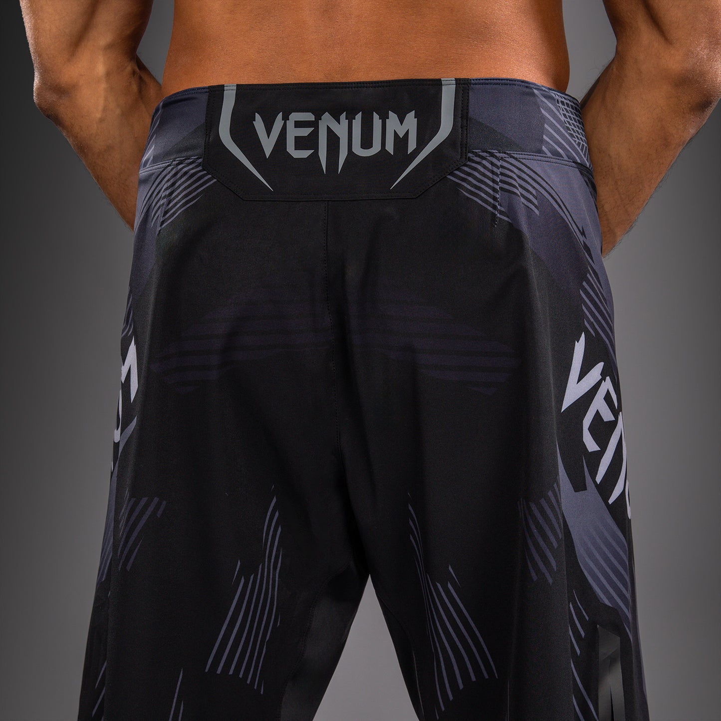 Venum No-Gi 6.0 ファイトショーツ - ブラック/グレー