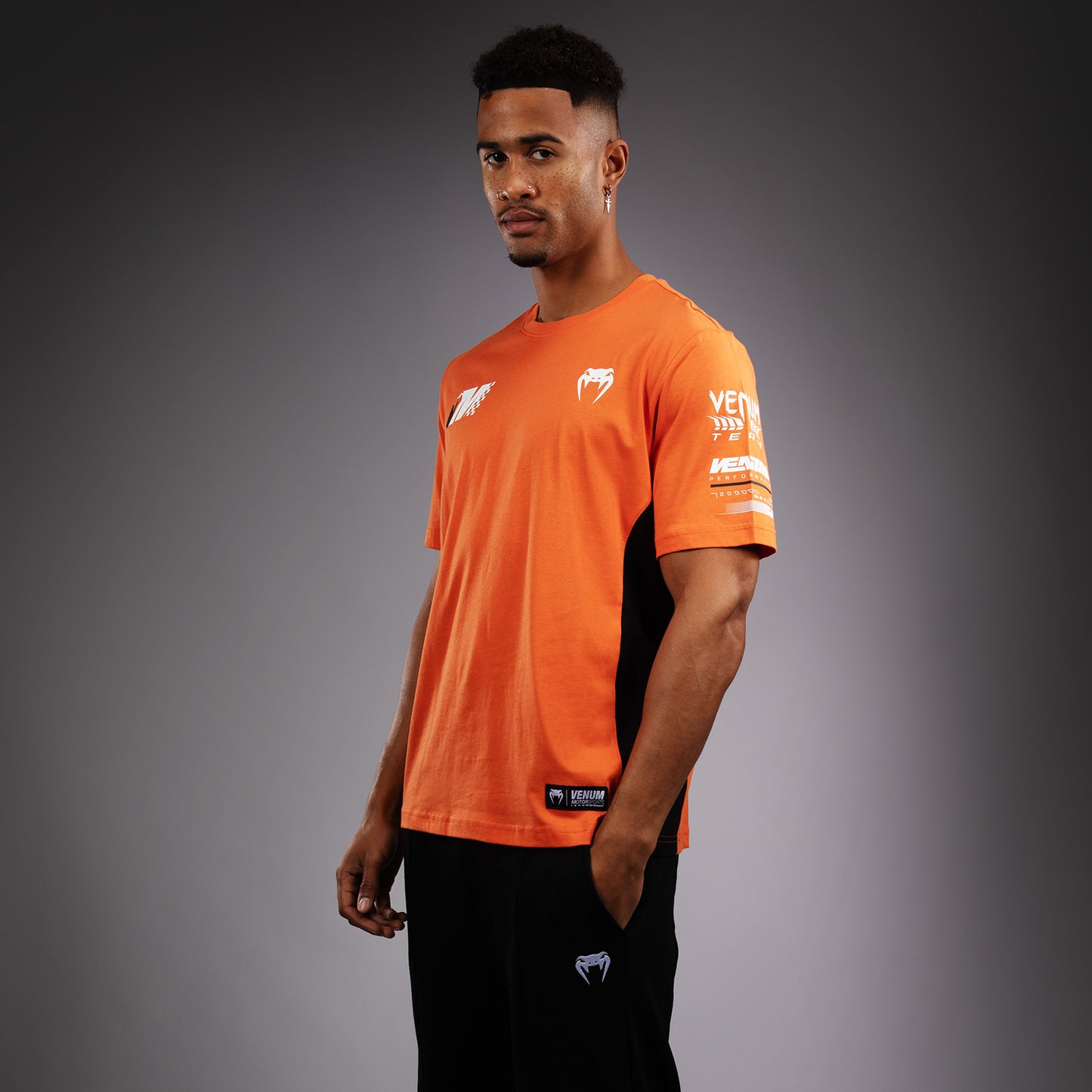 Venum Motorsport - タンジェリン Tシャツ