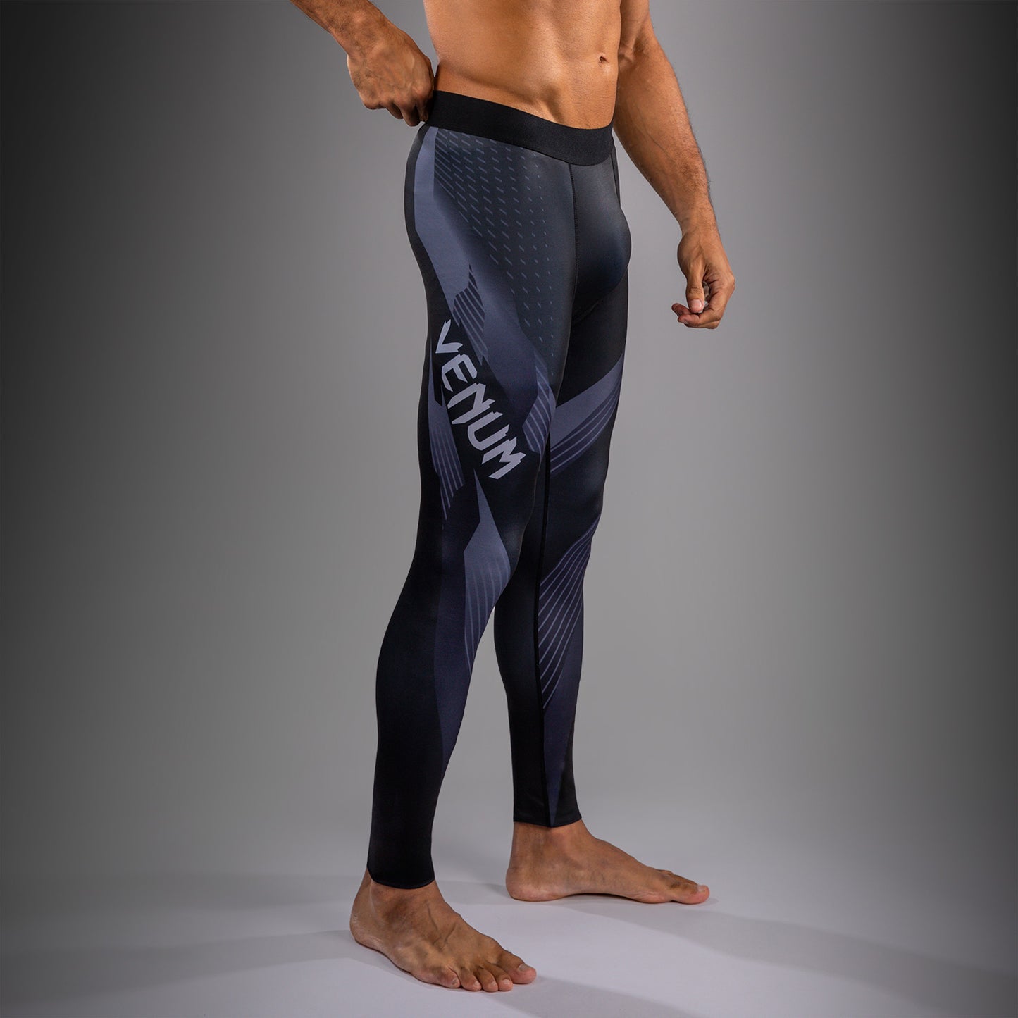 Venum No-Gi 6.0 スパッツ - ブラック/グレー