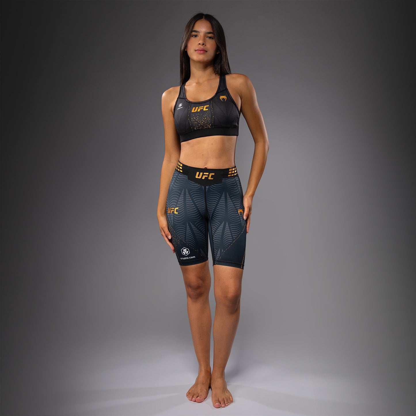 UFC Zenith by Venum Authentic Fight Night ロングフィットヴァレトゥードショーツ レディース - チャンピオン