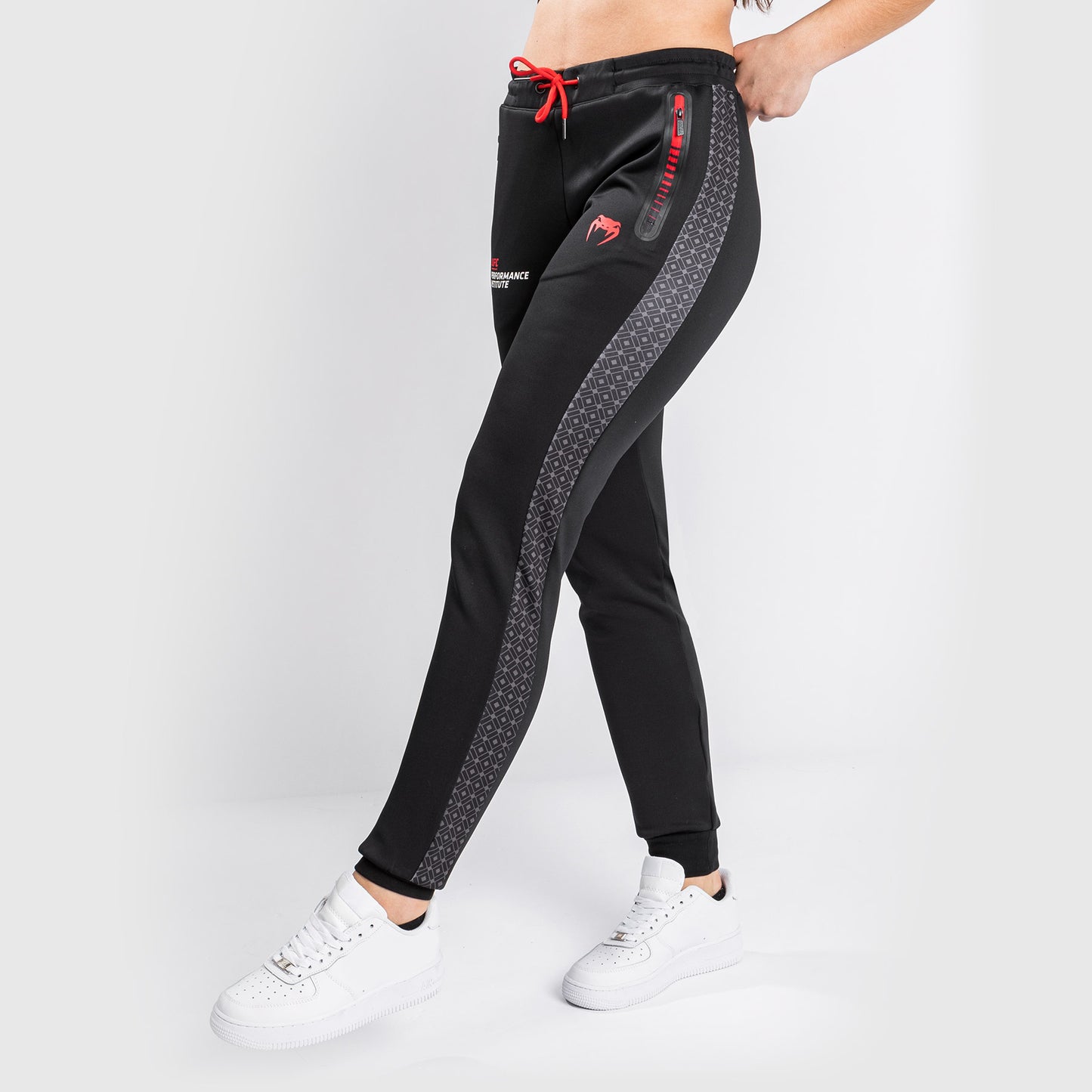 Venum UFCパフォーマンスインスティテュートスウェットパンツ-女性用-黒/赤