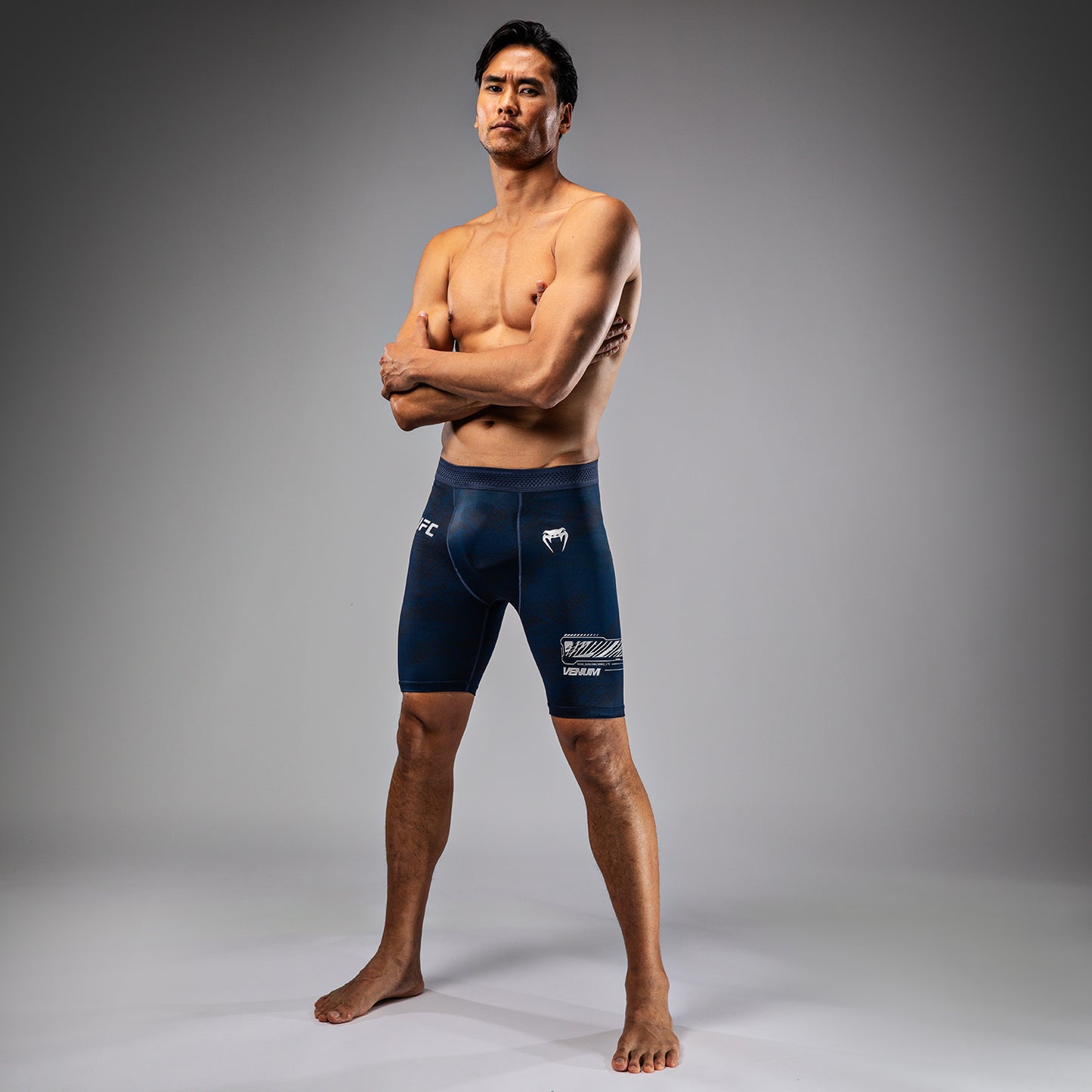 UFC Fusion by Venum Fight Week ヴァレトゥードショーツ（男性用） - オーシャニックブルー