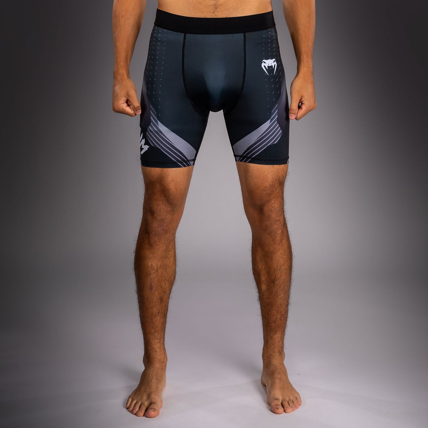 Venum No-Gi 6.0 コンプレッションショーツ - ブラック/ホワイト