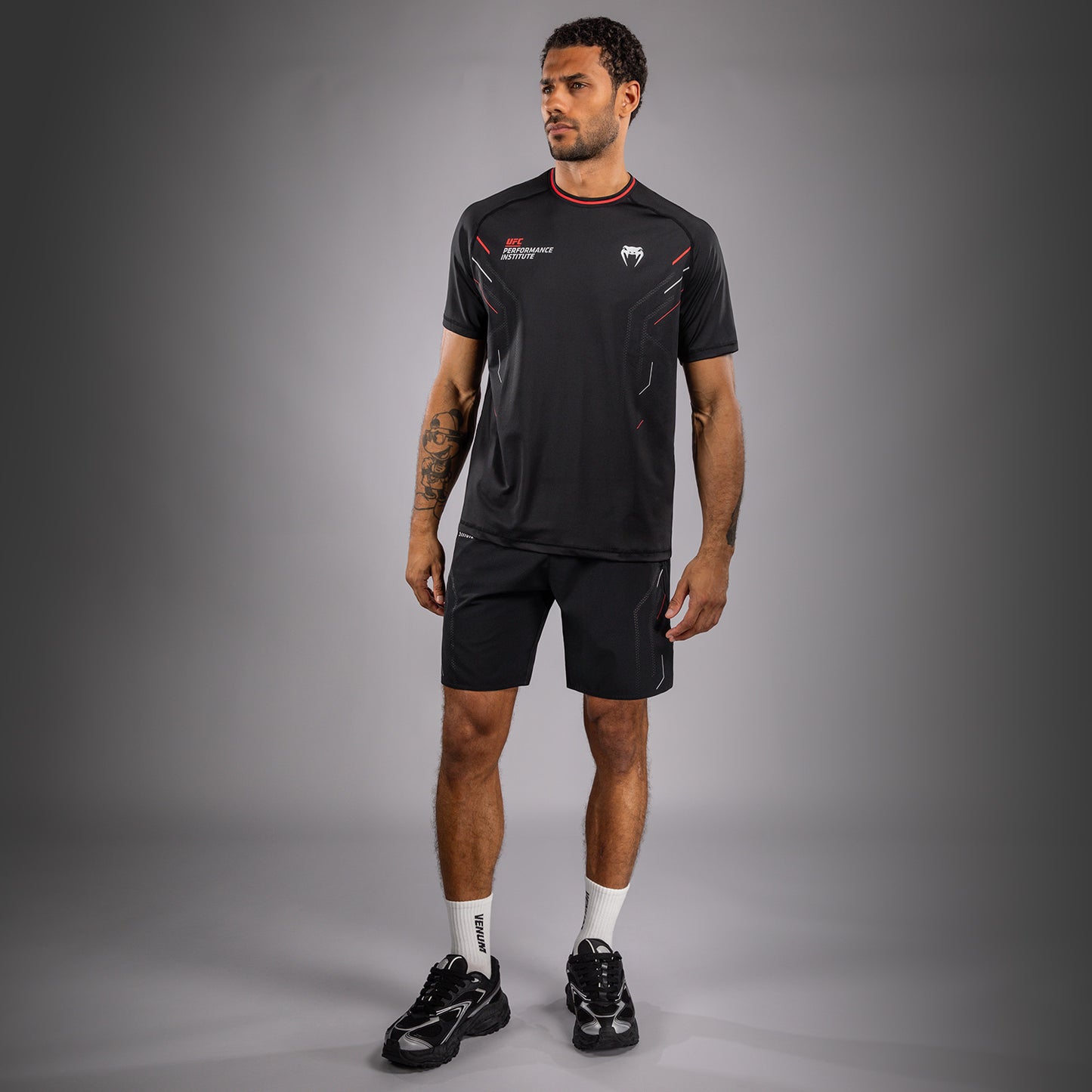 Venum UFC PI 3.0 ドライテックTシャツ – ブラック