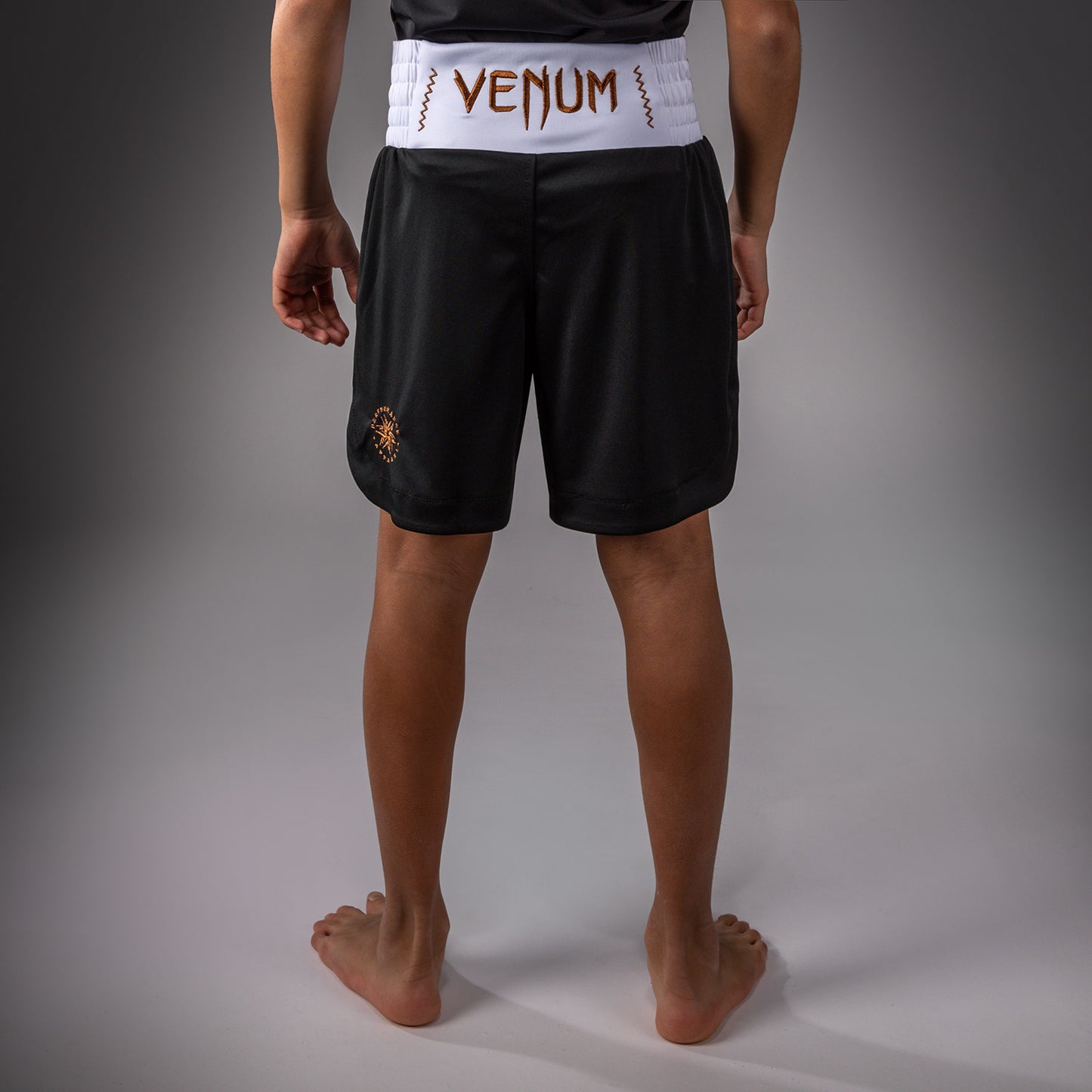 Venum Classic ボクシングショーツ キッズ用 – ブラック/ゴールド