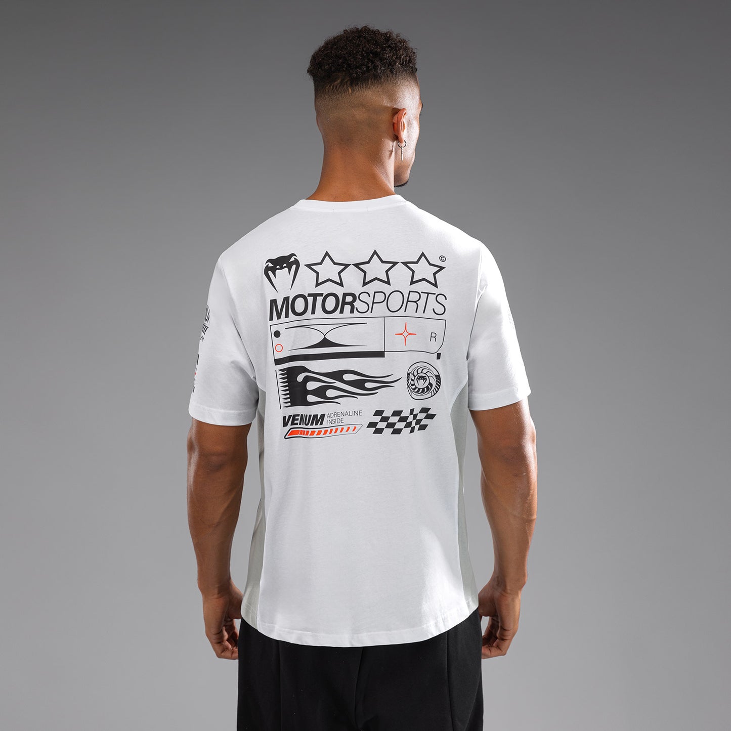 Venum Motorsport - スノーホワイト Tシャツ