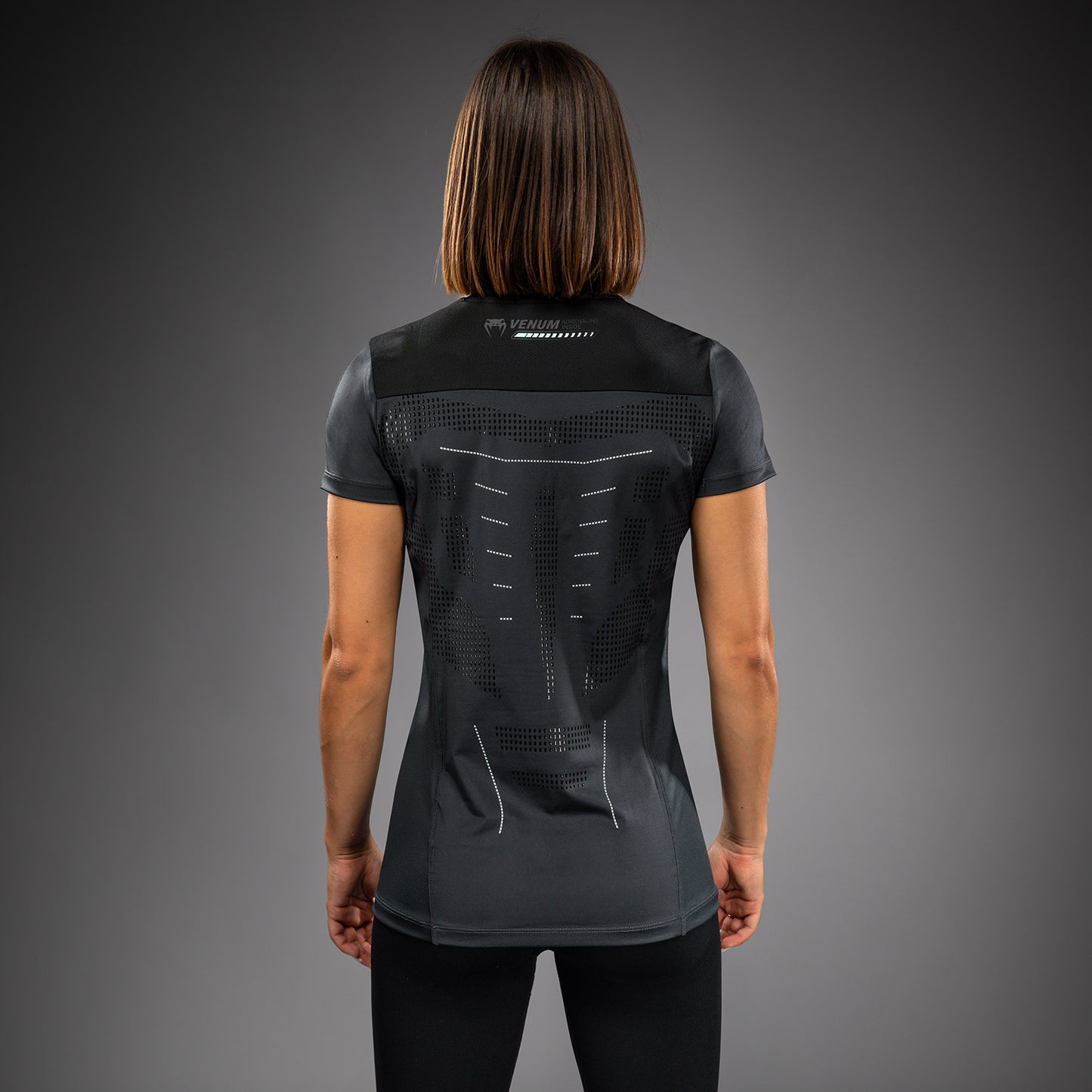 Venum Technical 3.0 レディース ドライテック Tシャツ - ストームグレー