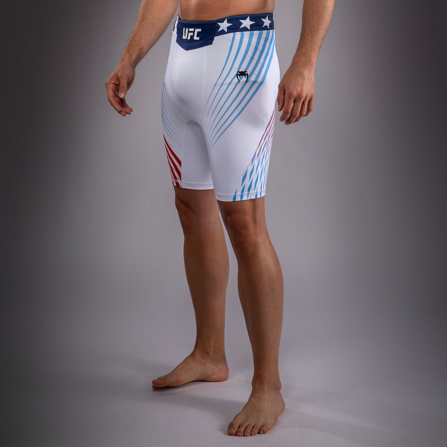 UFC Freedom 250 by Venum メンズ Custom Authentic Fight Night ヴァーリトゥード ショーツ - ホワイト