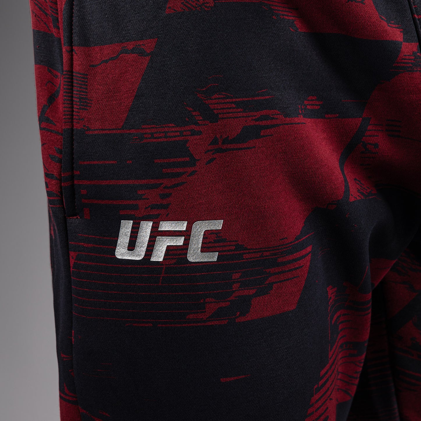 UFC Zenith by Venum Authentic Fight Week パンツ メンズ - ネイビーブルー/バーガンディ/シルバー