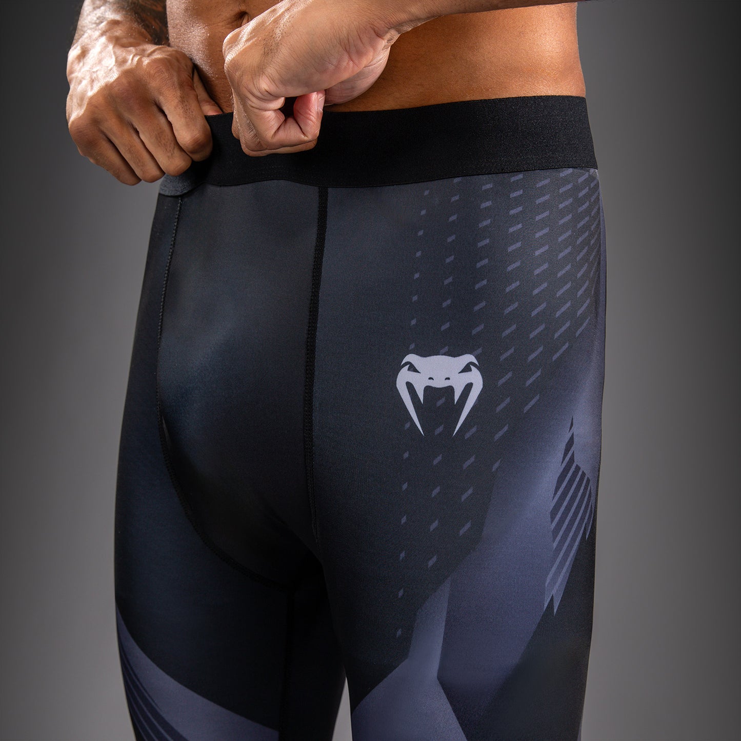 Venum No-Gi 6.0 スパッツ - ブラック/グレー