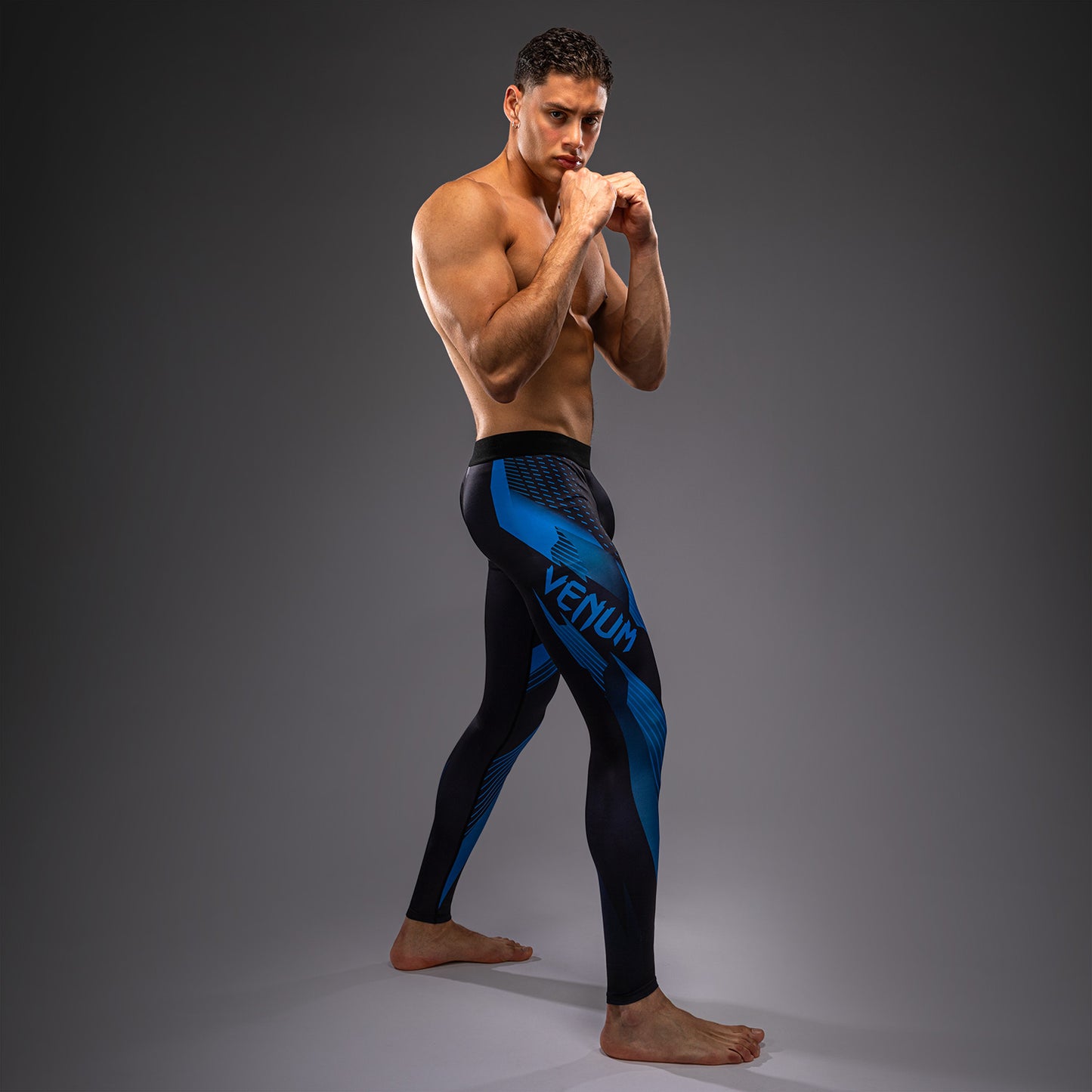 Venum No-Gi 6.0 スパッツ - ブラック/ブルー