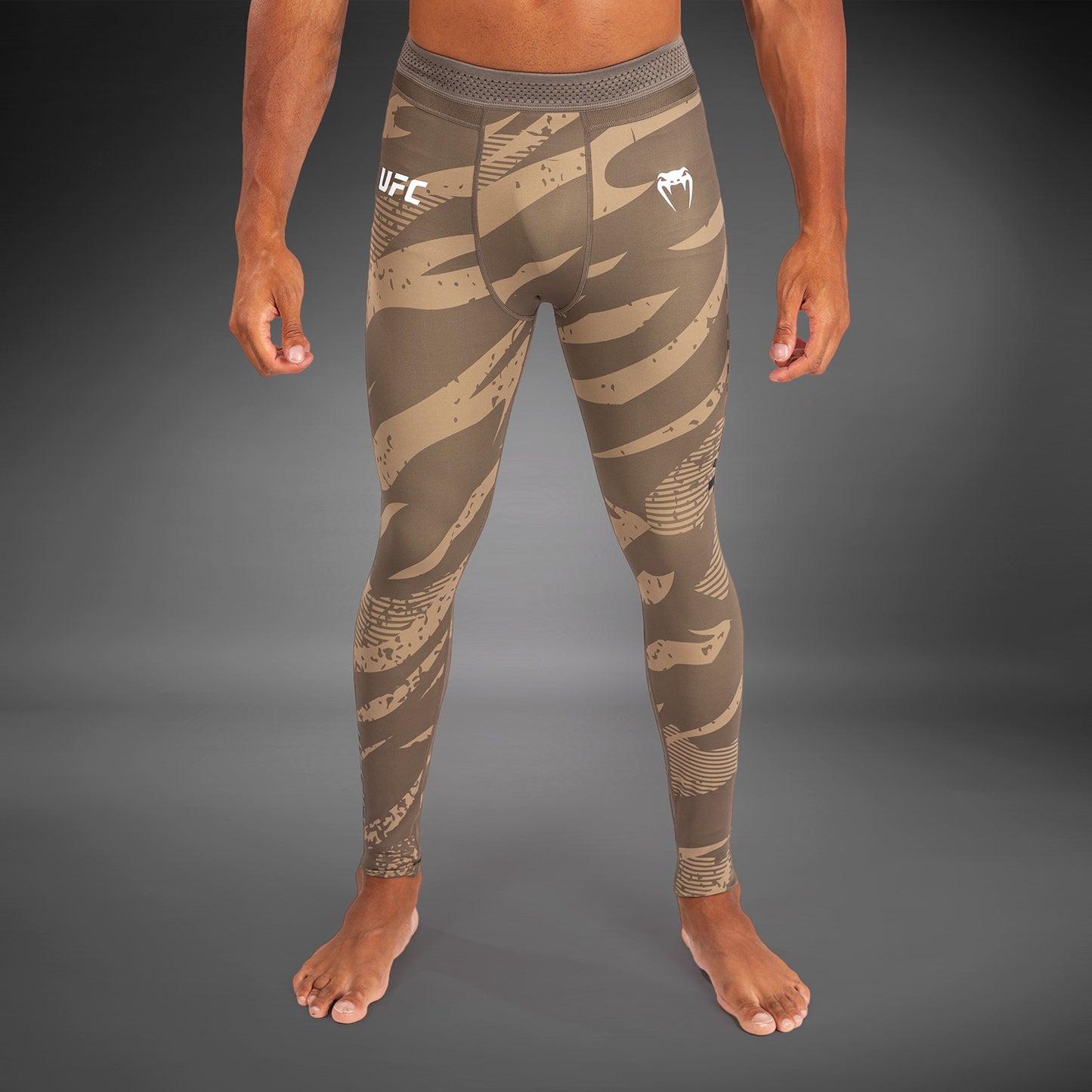 UFC Adrenaline By Venum Fight Week Performance メンズ・タイト - Desert Camo
