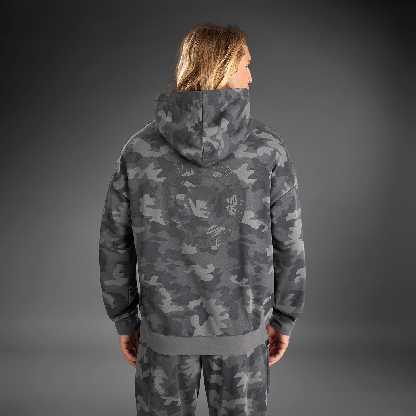 Venum Vortex XL Men's Hoodie - アントラシートカモ