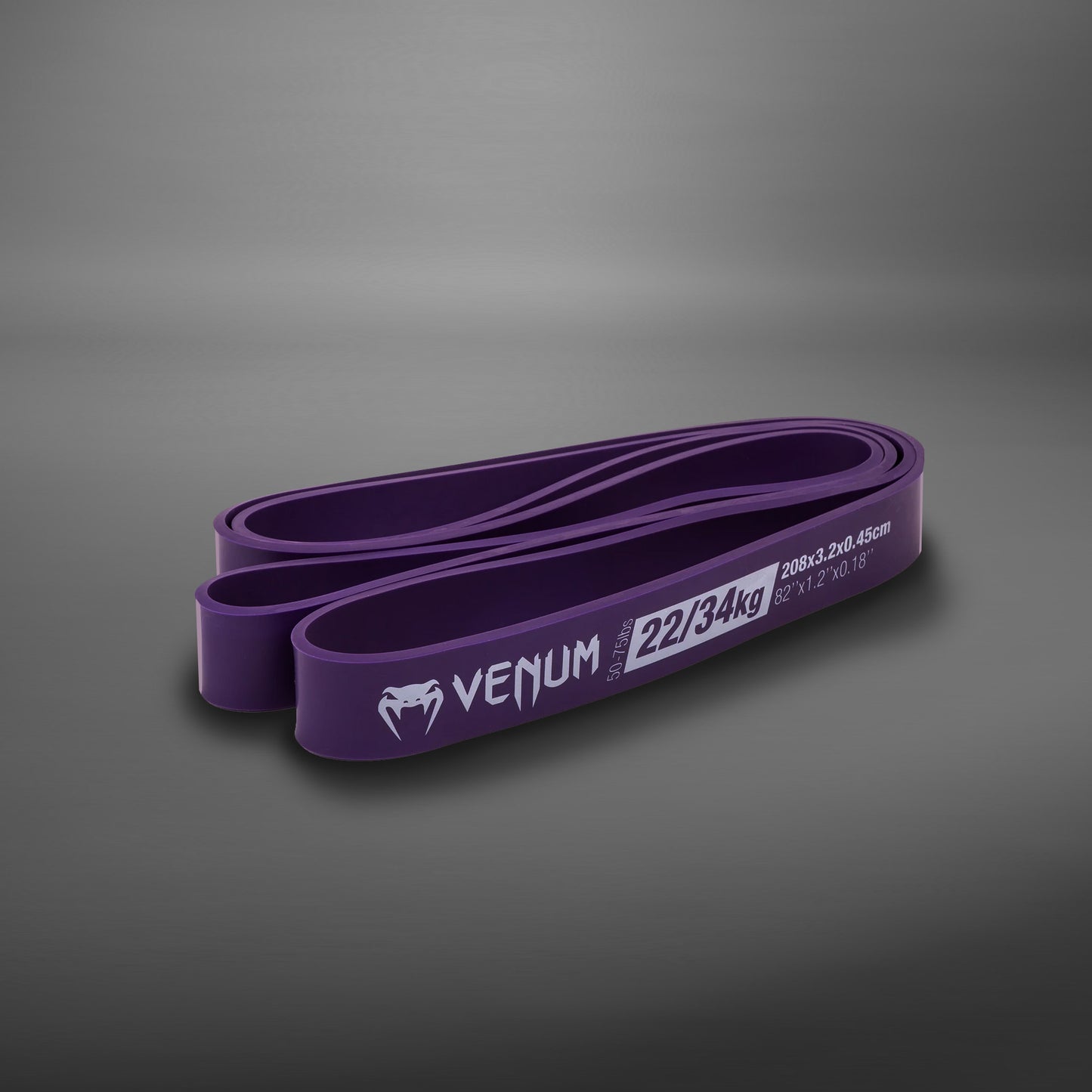 VenumChallengerレジスタンスバンド - 紫 - 50-75lbs
