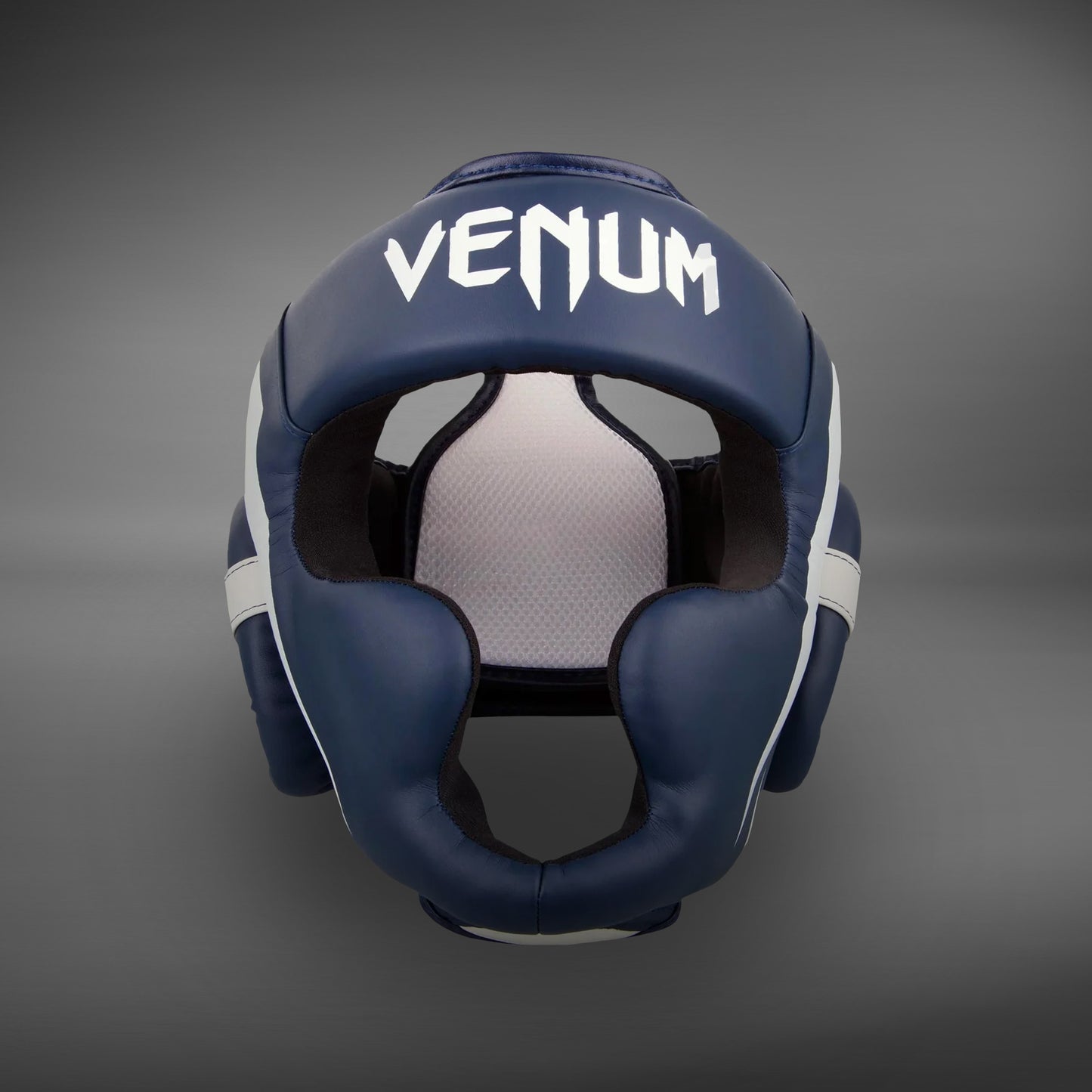 Venum Elite ヘッドギア – ホワイト/ブルー