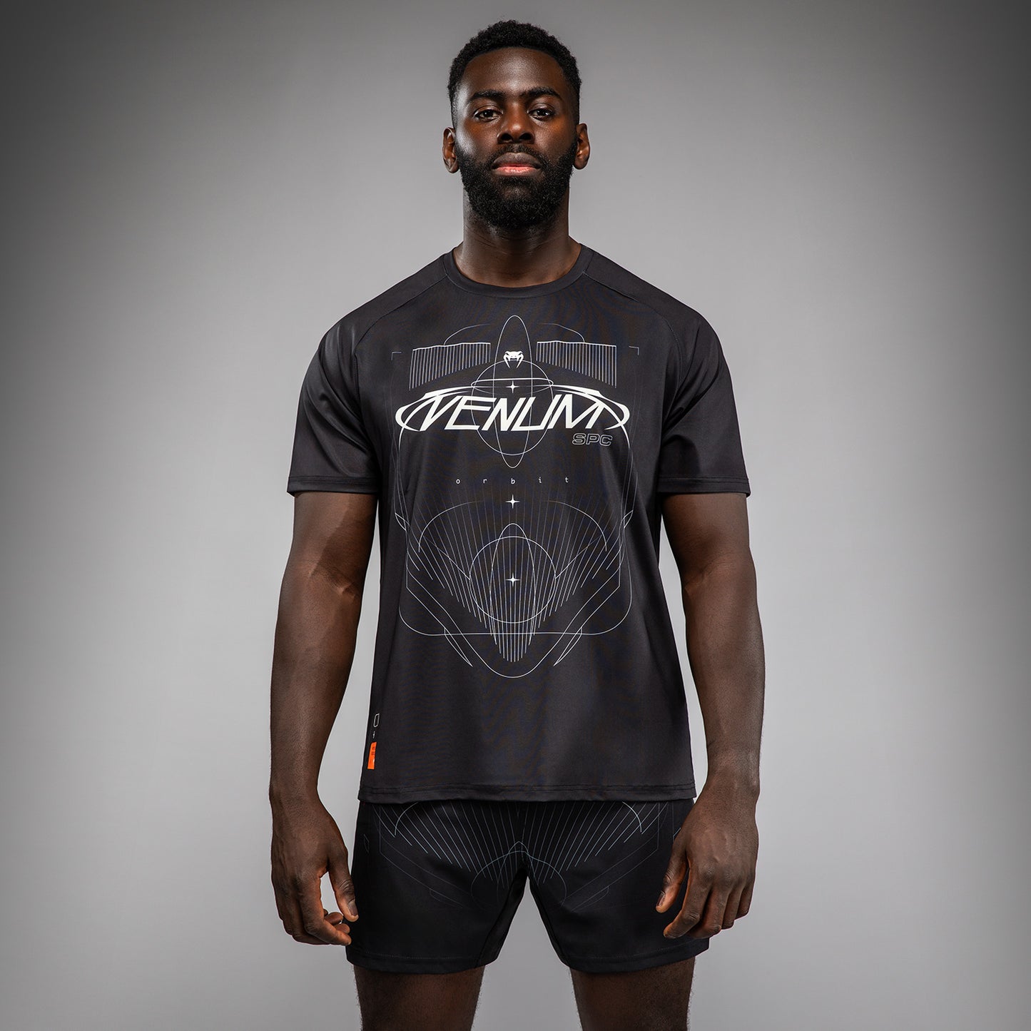 Venum Eclipse Dry-Tech Tシャツ – ブラック/シルバー