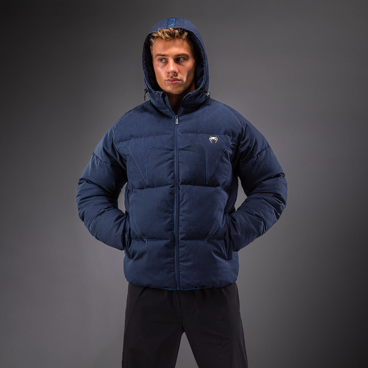 Venum Attack Urban Gi 中綿ジャケット - ネイビーブルー