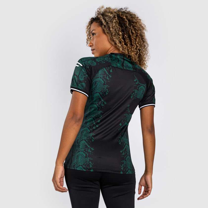 UFC Adrenaline by Venum Authentic Fight Night ウィメンズ・ウォークアウト・ジャージ - Emerald Edition - グリーン/ブラック