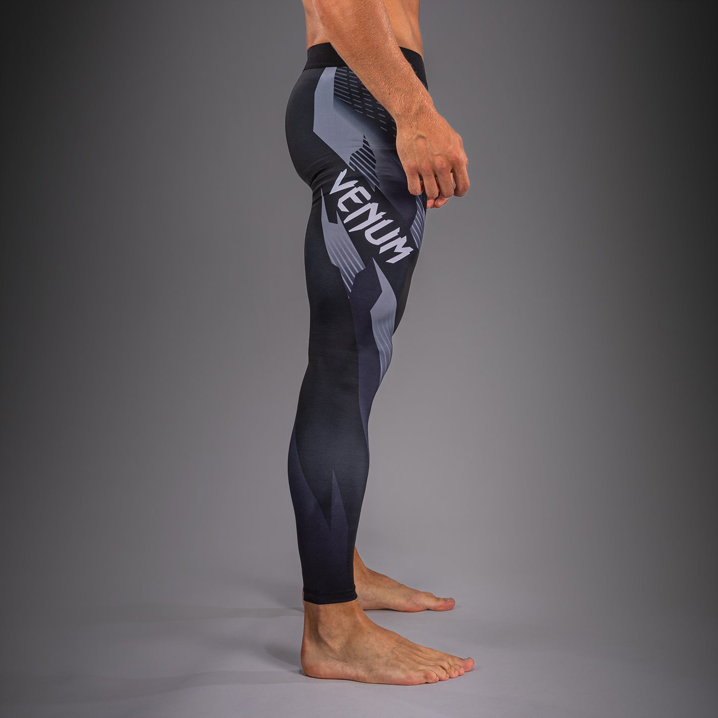 Venum No-Gi 6.0 スパッツ - ブラック/ホワイト