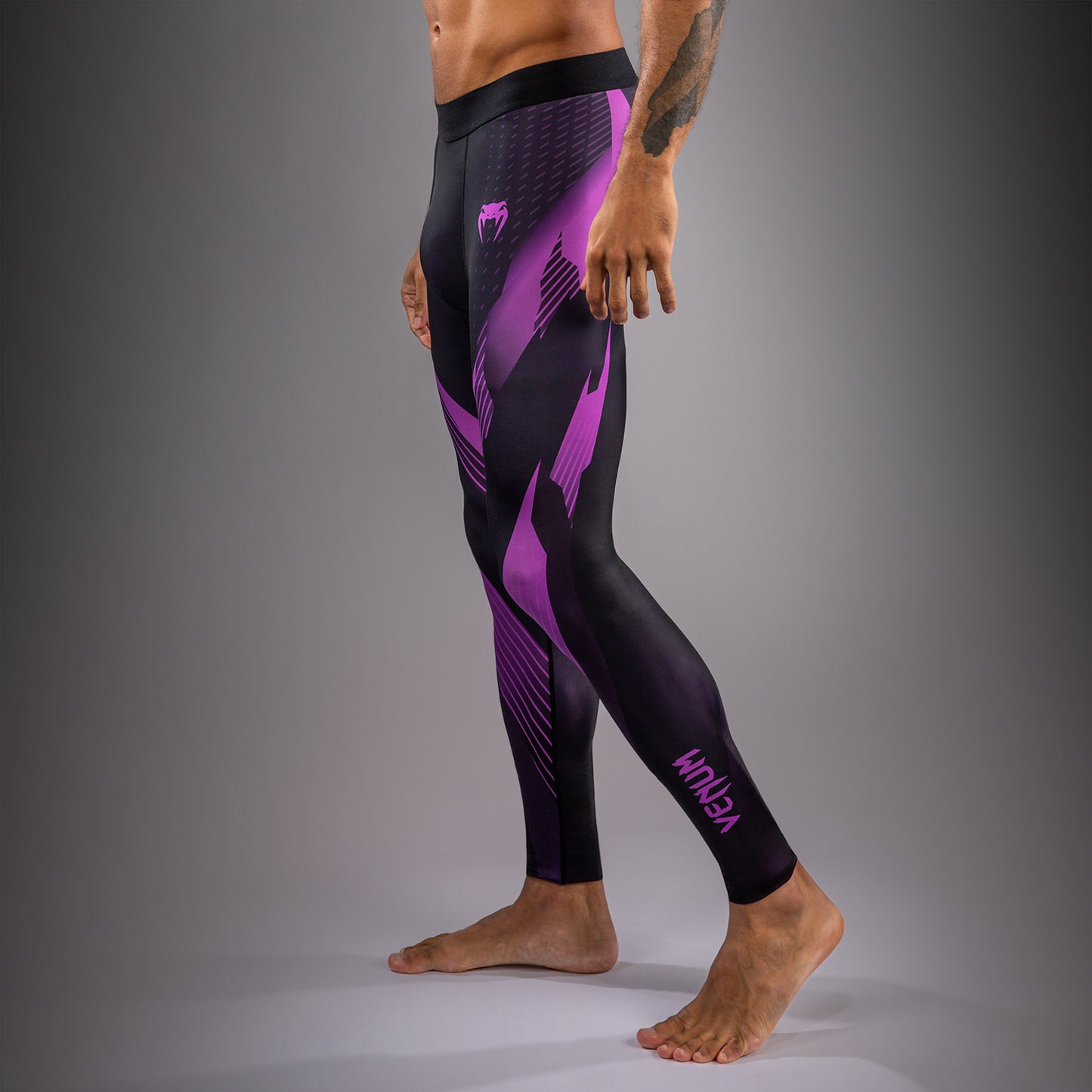 Venum No-Gi 6.0 スパッツ - ブラック/パープル