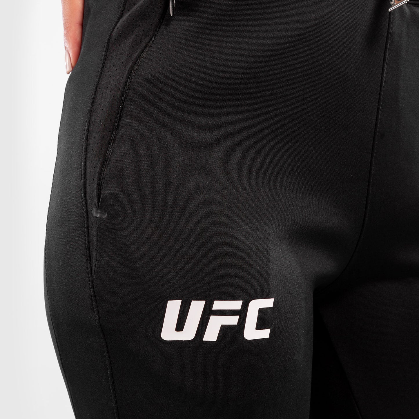 UFC VENUM本物のファイトナイトウィメンズウォークアウトパンツ -  黒