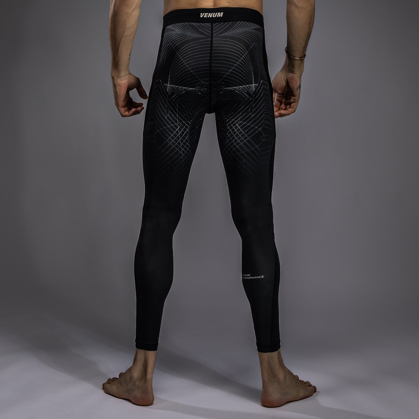 Venum G-Fit Air スパッツ メンズ - ディープブラック/デザートサンド