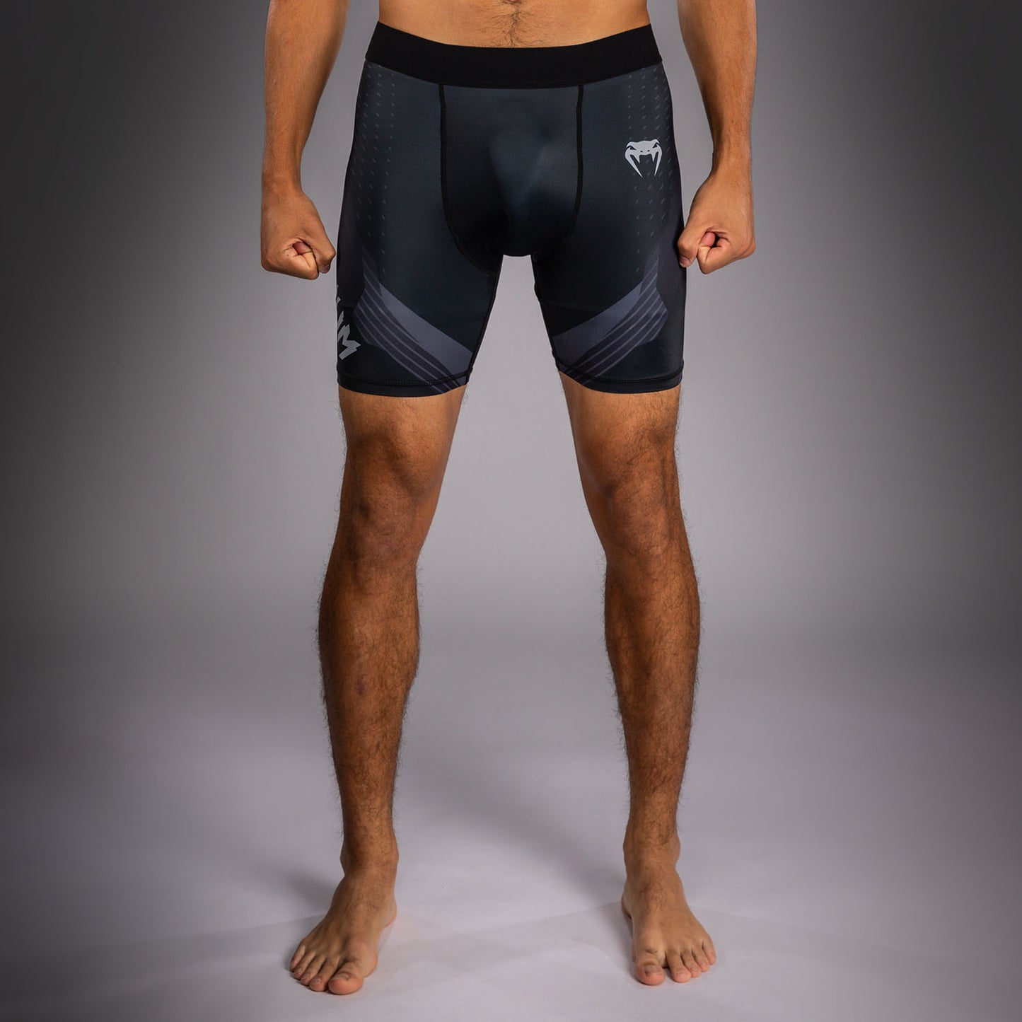 Venum No-Gi 6.0 コンプレッションショーツ - ブラック/グレー