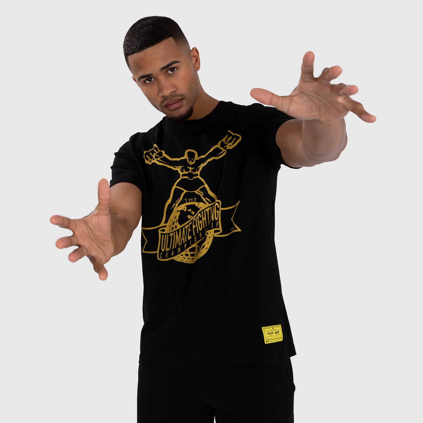 UFC by Venum Ulti-Man Tシャツ - 黒/黄