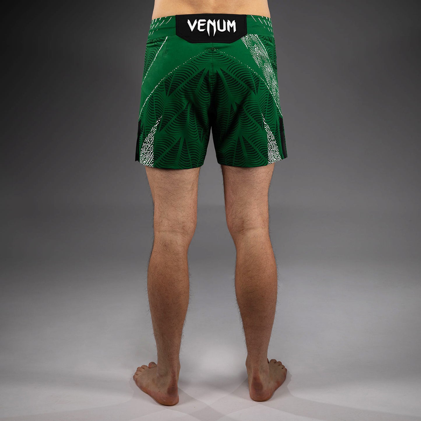 UFC Zenith by Venum Authentic Fight Night ショートフィットファイトショーツ メンズ - グリーン
