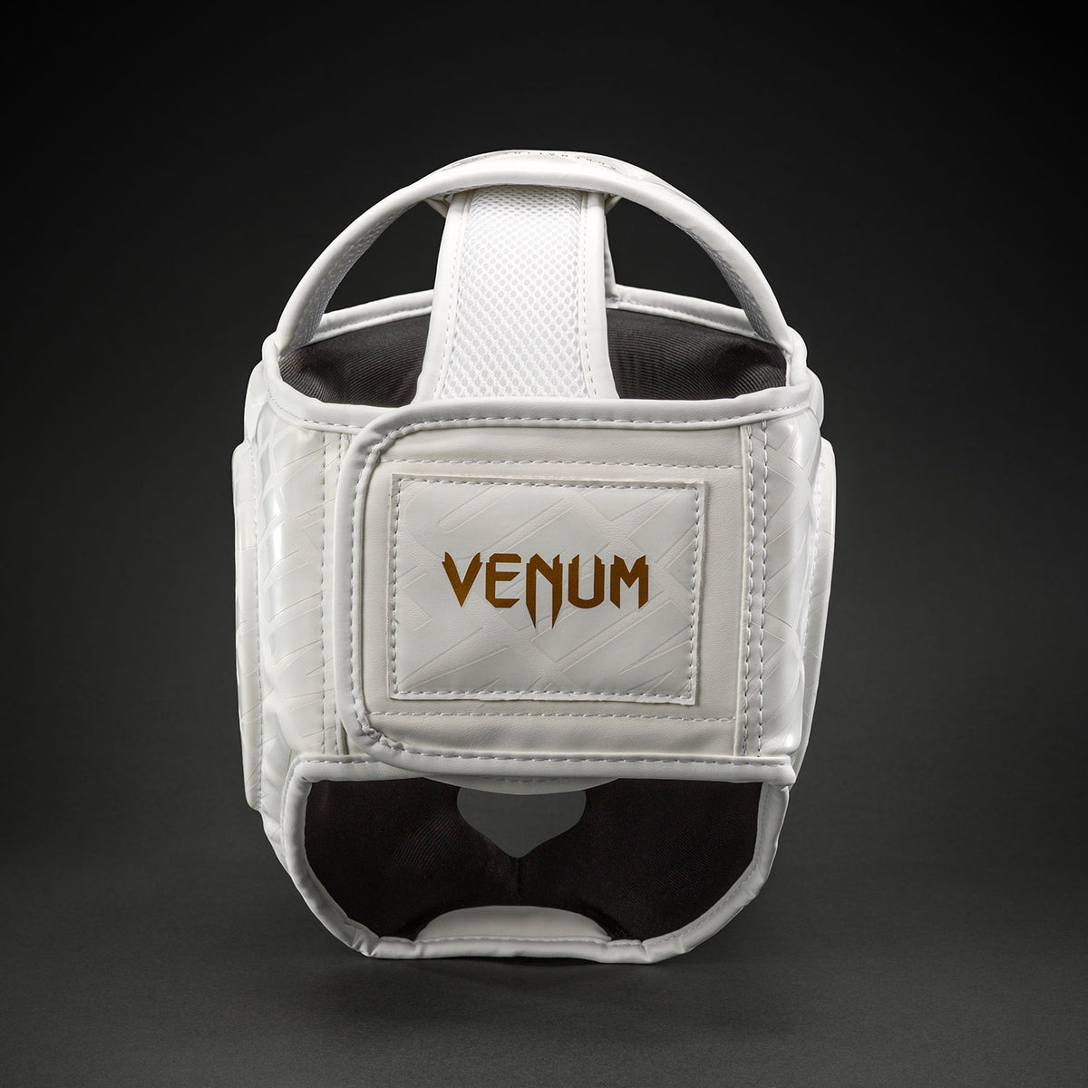 Venum Contender 1.5 ヘッドギア - アイボリー/ゴールド