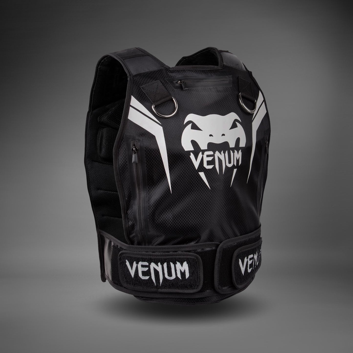 Venum Elite ウェイトベスト：ブラック／ホワイト
