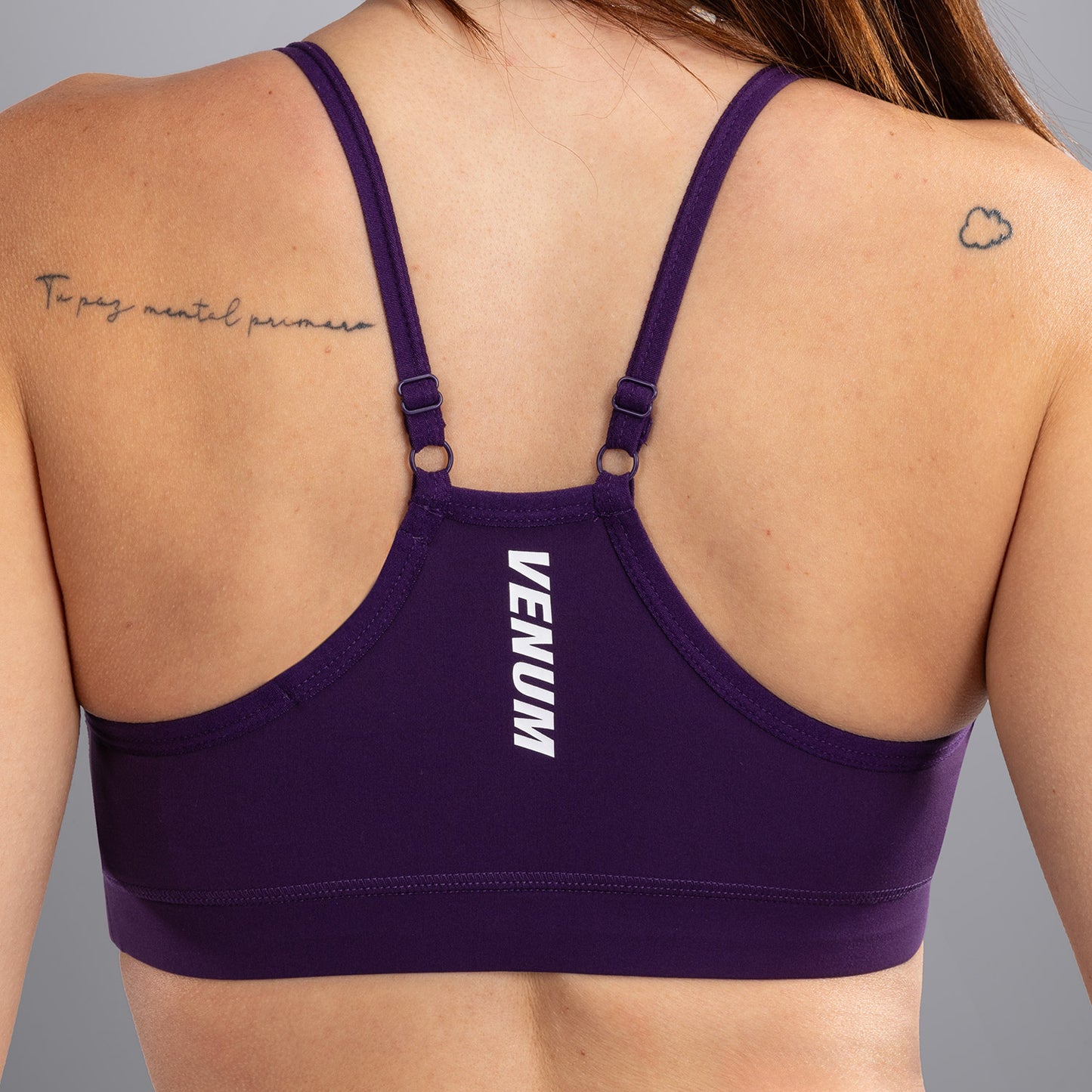 Venum Essential Women’s Low Impact スポーツブラ - ディープパープル