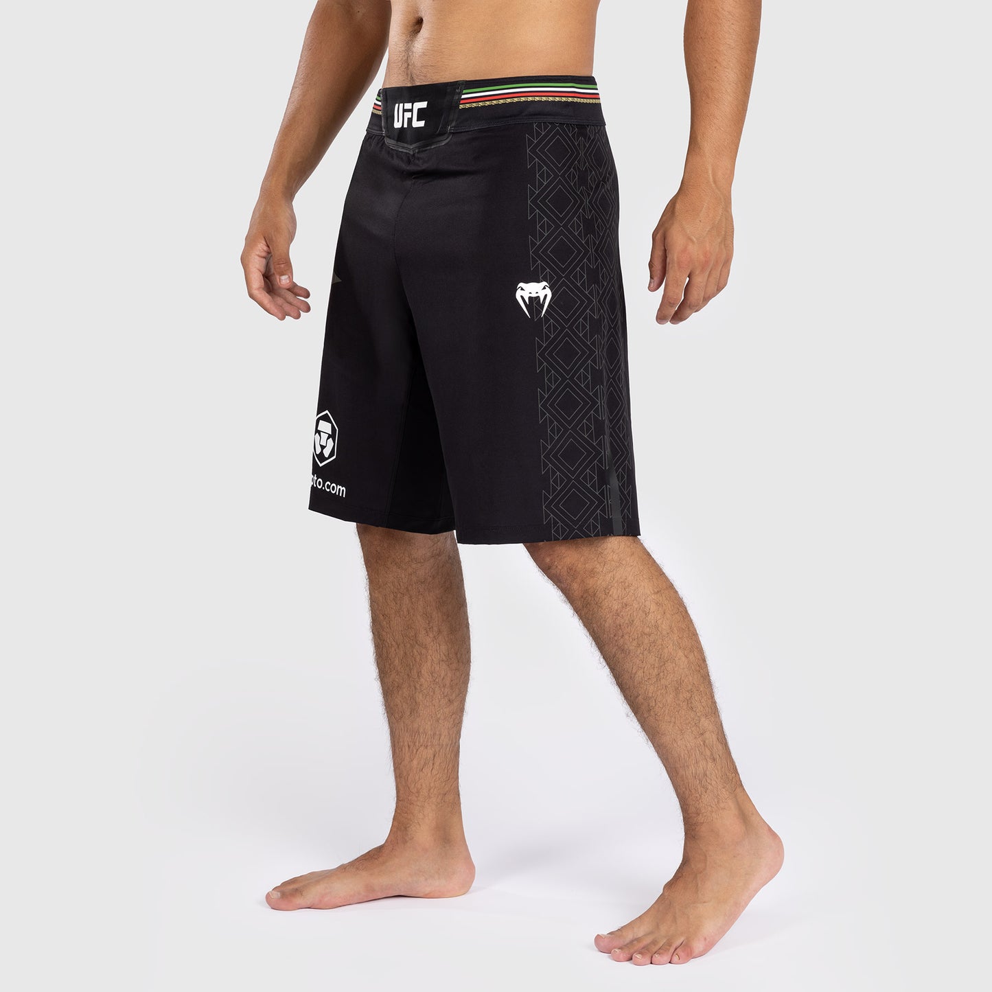 Noche UFC by Venum Authentic Fight Night メンズ ファイト ショート - ロング フィット - ブラック
