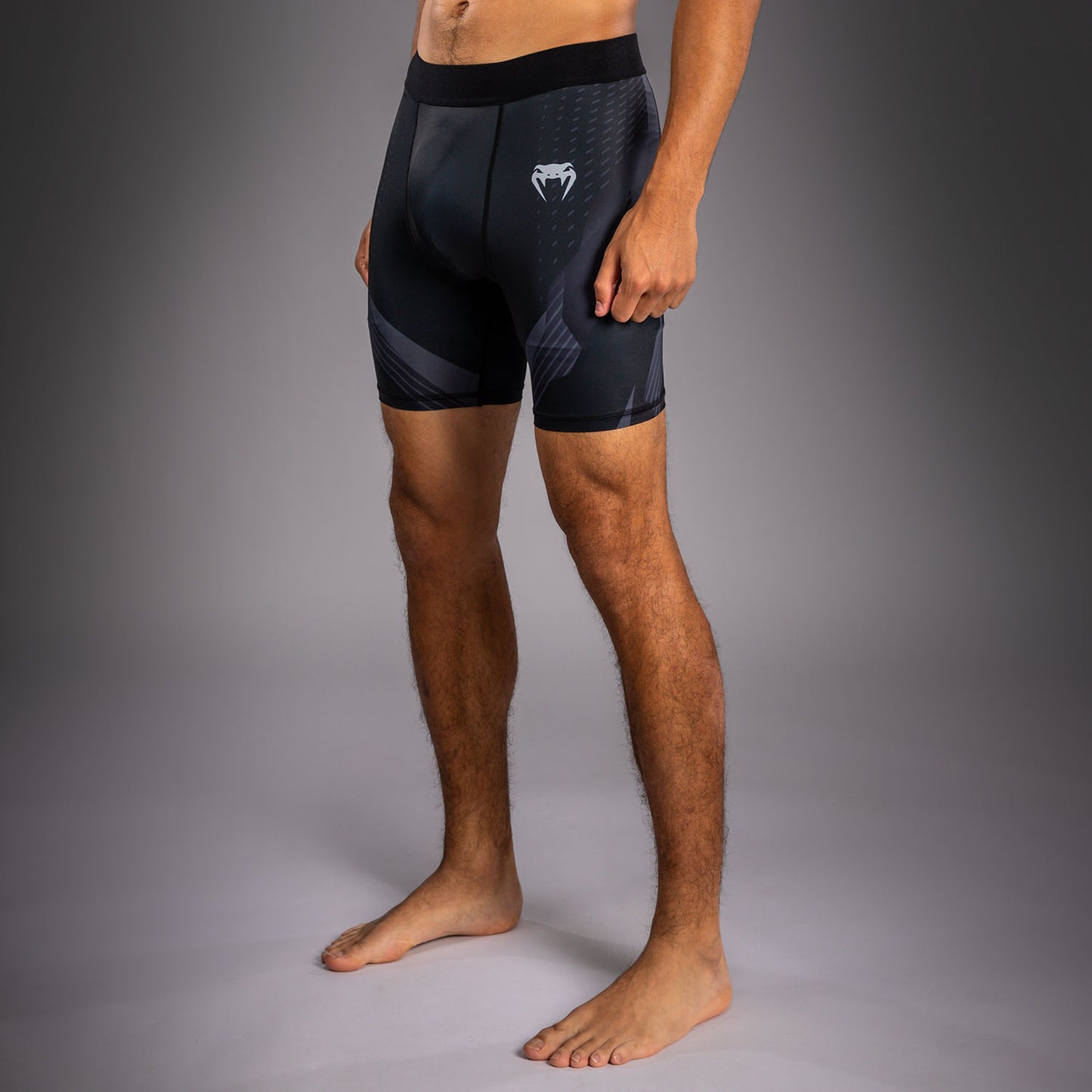 Venum No-Gi 6.0 コンプレッションショーツ - ブラック/グレー