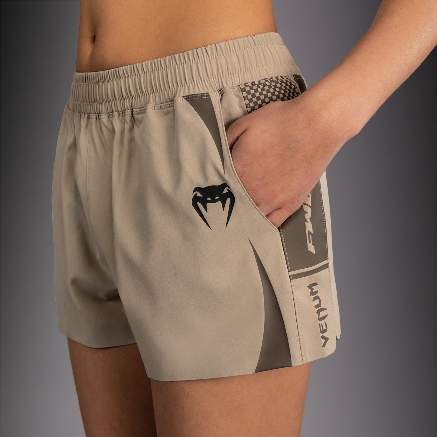 Venum UFC Unity by Venum Authentic Fight Week ウィメンズ テクニカルショーツ - サンド