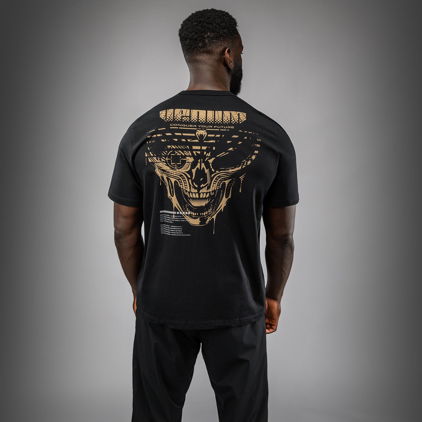 Venum Invader Tシャツ - ブラック/サンド