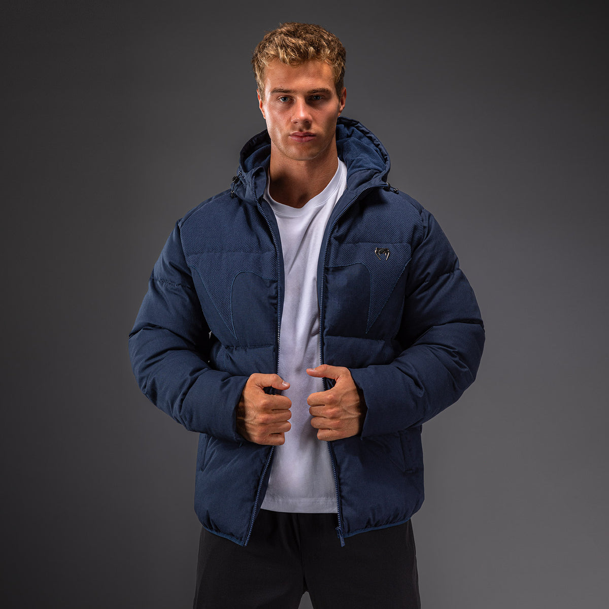 Venum Attack Urban Gi 中綿ジャケット - ネイビーブルー