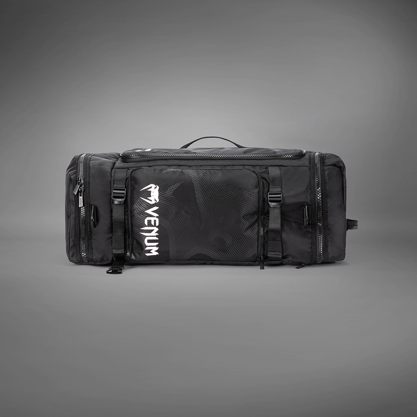 Venum Trainer ハイブリッドスポーツバッグ - ブラック