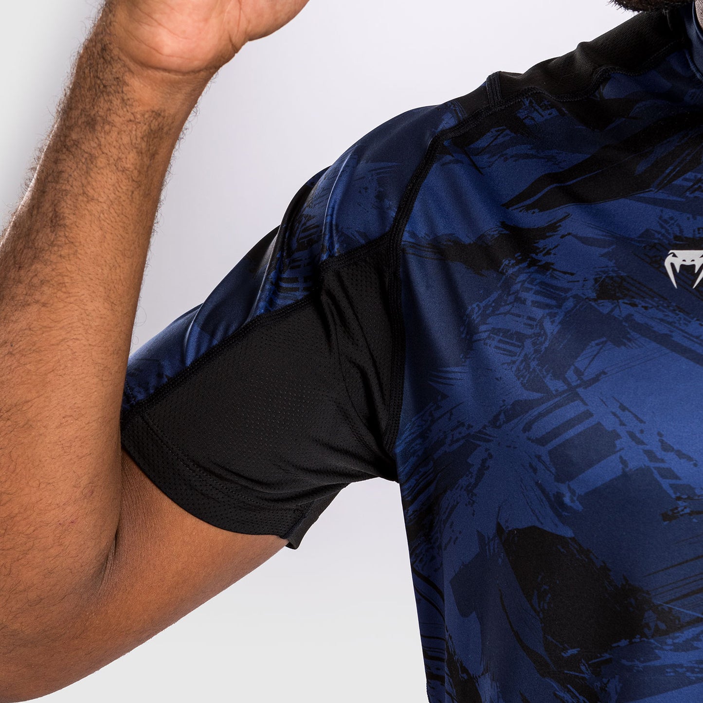 Venum Electron 3.0 ドライテックTシャツ - ネイビー